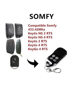 SOMFY Télécommande 4 canaux multi-application pour motorisation et